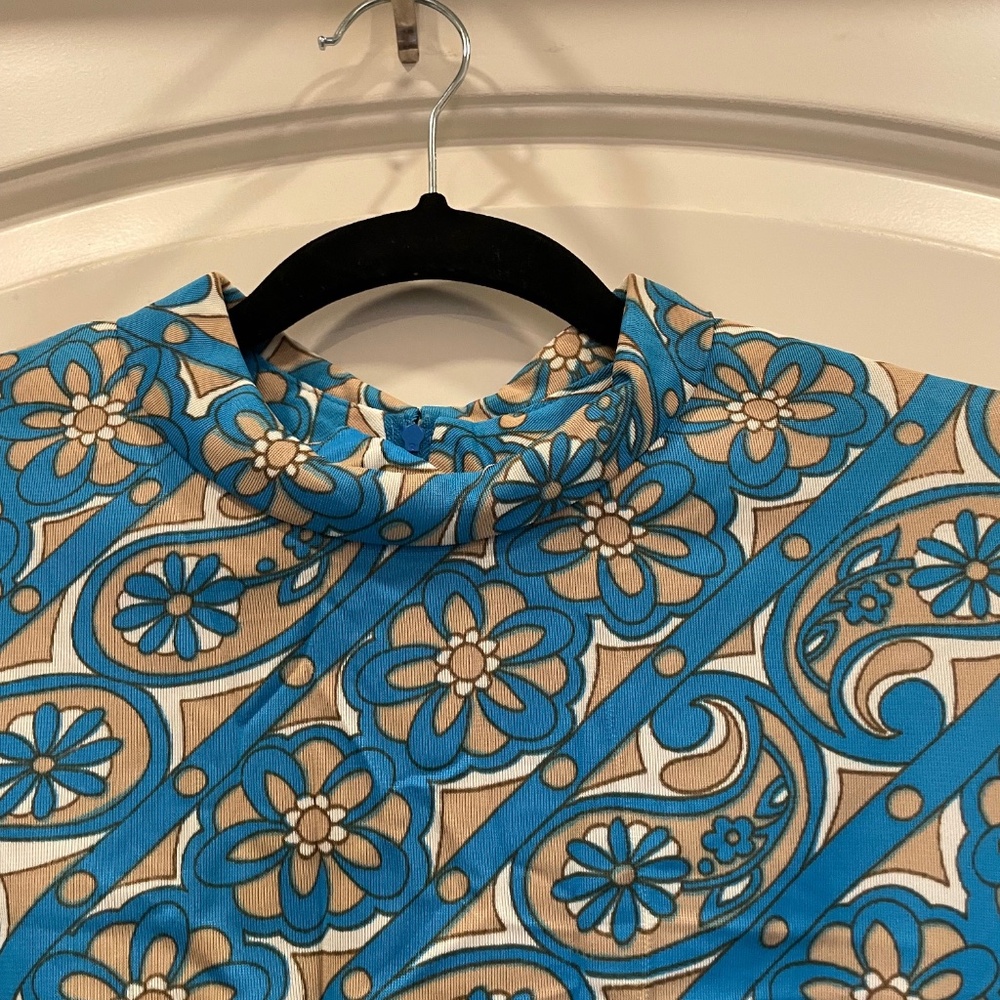 Shelton Stroller Vintage Dress with Pleated Skirt - Picture 5 of 7